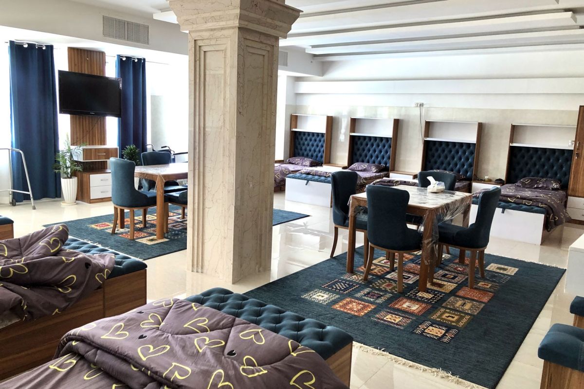 تصاویری چند از هتل سالمندی پارک سلامت روان حاجات واقع در شیراز با امکانات لوکس و لاکچری